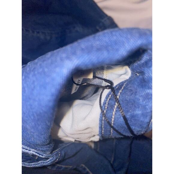 NWT SANDRO Paris Twill Blue Cotton Button‎ Down Collar Denim Shirt Size Small - Picture 10 of 10